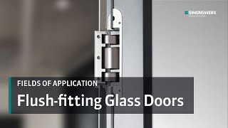 Flushfitting Glass Doors [upl. by Alekal]