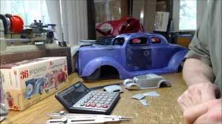 How to use proportional dividers to scale up a model car [upl. by Maibach212]