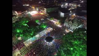 Moleca 100 Vergonha  Ao Vivo São João de Serrinha  BA Praça Luis Nogueira [upl. by Nicram]