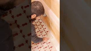 Tile Shower Floor Installation Tips  shorts homerepairtutor [upl. by Grantham820]