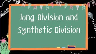 Polynomial Long Division vs Synthetic Division Which Method to UseKhan Academy [upl. by Arodoet]