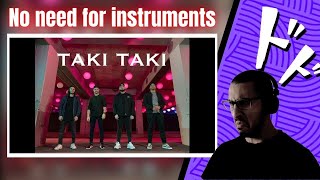 BEATBOX REACTION  French Moroccan react to Berywam  Taki Taki DJ Snake  Beatbox [upl. by Eirhtug]