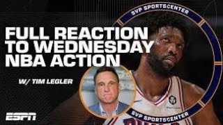 Tim Legler NBA reaction 👀 Giannis TAKES OVER 76ers fall to 212 MORE 🍿  SC with SVP [upl. by Amapuna]