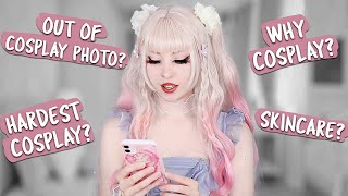 ☆ QampA – I answer your questions Most expensive Cosplay First Cosplay Favorite Anime ☆ [upl. by Birdella704]