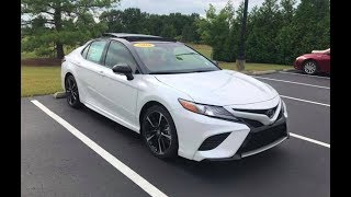 2018 Toyota Camry XSE  25L 4 Cylinder  Full Tour amp Startup at Massey Toyota [upl. by Altaf]