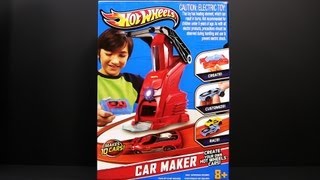 Hot Wheels Car Maker Custom Cars Factory from Mattel [upl. by Shiff]