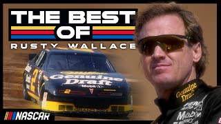 Rusty Wallaces best NASCAR Highlights  Best of NASCAR [upl. by Eitsim]