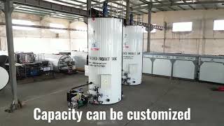 Vertical asphalt storage and heating tank with mixing function [upl. by Rundgren]