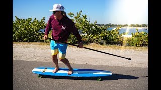 Hamboards Giant Longboard SUP [upl. by Eustace]