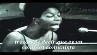 Nina Simone Misissippi goddam subtitulos en español [upl. by Ramon]