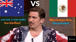 Andrew Schulz Comparison Between Mexicans And Australians [upl. by Aicatsal]