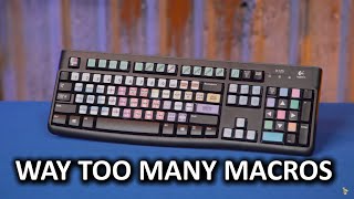 DIY 87Key Macro Keyboard  Because he has too many keyboard shortcuts [upl. by Nnahgiel544]