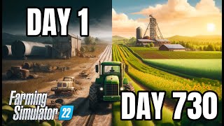 I Spent 2 Years Building Ultimate Farm From 0  Farming Simulator 22 [upl. by Isayg]