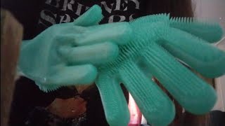 ASMR with gloves 🧤 [upl. by Elma]