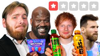 I Tested Every Celebrity Food Product [upl. by Ynaitirb]