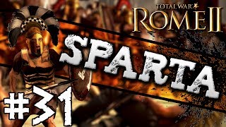 Total War Rome II Sparta Campaign 31  Fixed Pikes [upl. by Teteak903]