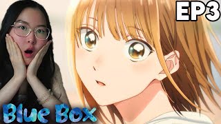 THE WAY SHE NOTICES HIM❤️ Blue Box Episode 3 REACTION [upl. by Christoffer]