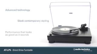 ATLP5 Overview  DirectDrive Turntable [upl. by Luapleahcim]