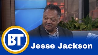 Reverend Jesse Jackson talks about Trumps presidency [upl. by Etom171]