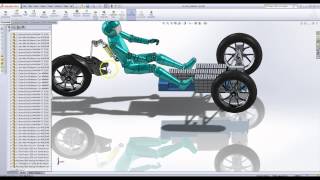 Chassis 10  Tilting Three Wheeler Electric Car [upl. by Otreblasiul]