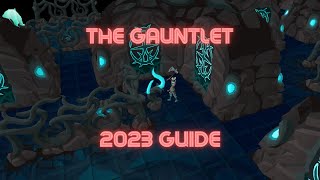 OSRS GUIDE How to complete THE GAUNTLET guide 2023 Edition [upl. by Lleinnad]