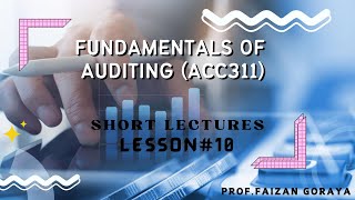 ACC311 Lesson 10 Statutory Requirements for Company Accounts  Auditing  Short Lecture [upl. by Berger93]