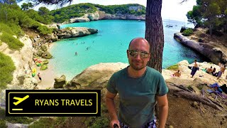 Menorca Beaches Cala Galdana amp Cala Mitjana Ryans Travels [upl. by Gignac]