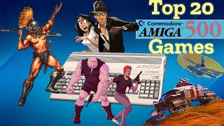 Top 20 Amiga 500 Games  Best Amiga Games of All time  In alphabetical order [upl. by Karissa]