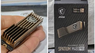 MSI SPATIUM M480 PRO HS 2т 74007000 [upl. by Helene]