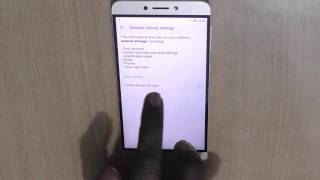 Factory Reset Letv Le 1s Le X507 to factory settings [upl. by Zarihs54]