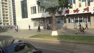 Afternoon Street View of Pyongyang North Korea [upl. by Otrebireh239]