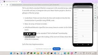 quotMastering React Native FlatList A Comprehensive Guide for Efficient Data Renderingquot [upl. by Assiram]