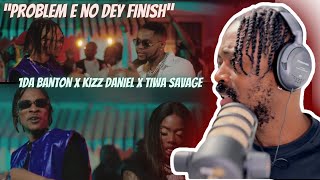 1Da Banton  No Wahala Remix feat Kizz Daniel amp Tiwa Savage  Reaction [upl. by Etiuqram]