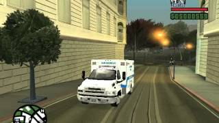 GTA SA  Chevrolet C4500 Ambulance MOD [upl. by Brooke]