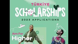 TURKIYE BURSLARI SCHOLARSHIP 2023 HOW TO TO APPLY FOR THE SCHOLARSHIP FULLY FUNDED BSCMSCPHD [upl. by Galvan]