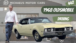 1968 Oldsmobile 442 Convertible  drive [upl. by Amado641]