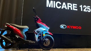 2024 Kymco Micare 125 Launched🔥Got Sporty Design with Single Rear Suspension [upl. by Palladin]