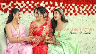 THE BEST NEPALI CINEMATIC WEDDING 4K  PUSHAN amp AAESHA  KS PHOTOGRAPHY [upl. by Hardi]