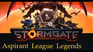 Stormgate Aspirant League Legends  Noobs playing the next big RTS [upl. by Larochelle]