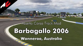 Barbagallo 2006【Assetto Corsa Track Mod】 [upl. by Yand]