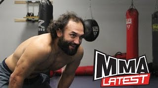 Johny Hendricks coach catches him at McDonalds quotThats not minequot  MMA Latest Daily [upl. by Loggins]