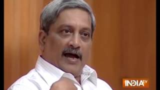 Excerpts of Shri Manohar Parrikars Interview  AAP Ki Adalat [upl. by Lichter]