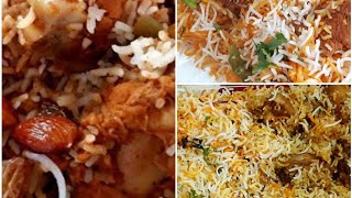 Eid special 3 types of hyderabadi biryani chicken dum biryani beef biryani mevedar biryani recipe [upl. by Kirsch]