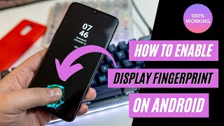 How To Set In Display 🐾 Fingerprint Lock 🔒 On Android   100 Working Fingerprint Lock [upl. by Berthe376]