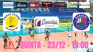 Praia Clube x Barueri  Superliga Feminina de voleibol 202122 [upl. by Eliason]