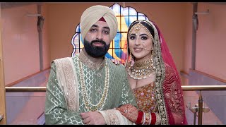 Harjot amp Harsimran  Wedding Highlights 4K [upl. by Sukramaj]