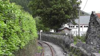 The Corris Railway  Drivers Eye View [upl. by Eldwon]