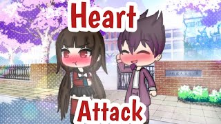 Heart attack Nightcore  Gacha Life  GLMV [upl. by Aneeb]