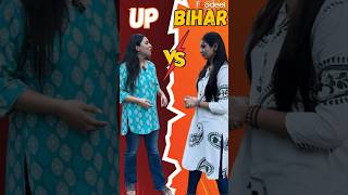 The ultimate food competition between UP’s Food amp Bihar’s food  foodchallenge biharfood UP [upl. by Fulviah]