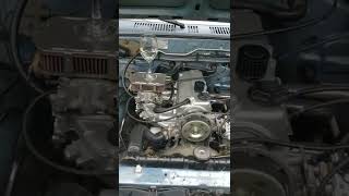 1986 Mazda B2000  Engine running after tune up [upl. by Adnaval]